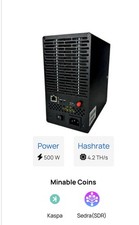 Iceriver KS7 Lite (4.2Th) of KHeavyHash algorithm with hashing power of 4.2Th/s picture