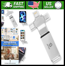 512GB Photo Stick Backup Flash Drive for iPhone Android Mac PC picture