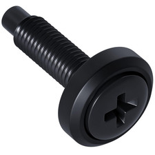 ECHOGEAR Server Rack Screws 25 Pack - 10/32 Steel Screws with Attached Nylon Was picture