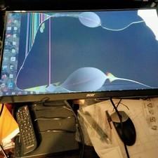 27 Inch   QG271 Acer NITRO G21 Series   Gaming Monitor 4 PARTS ONLY OR REPAIR picture