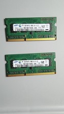 2x Samsung 2GB DDR3 1333MHz PC3-10600S SODIMM Laptop RAM M471B5773CHS picture