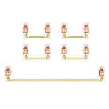 Gold Plated Plate Mounted Stabilizer for Custom Mechanical Keyboard 2U 61722 picture