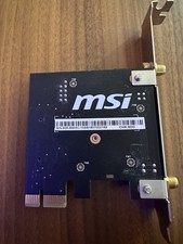 MSI MS-B905C Dual Band 2x2 802.11 PCI Express Wireless AC WiFi Card. No Antennas picture
