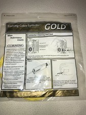 Corning Gold 1F 2.0 Fiber Optic Cable FCUPC/SCUPC 15M  Part #545801R3131015M NEW picture