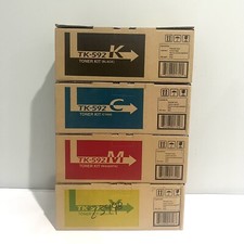 Kyocera Toner Kit Set of 4 TK592K TK592C TK592M TK592Y For FS-C2026, FS-C2126 picture