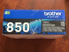 Brother TN850 Genuine OEM High Yield Black Toner Cartridge 8000 Page NEW picture