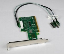 Dell Mellanox Socket Direct Auxiliary PCIe x16 Card & Cables ConnectX-6 FTR4J picture