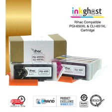 RIHAC PGI650 CLI651 XL Ink Cartridges for Canon Pixma MG7560 MG6360 MG7160 7260 picture