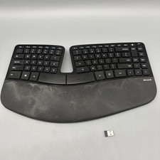 Microsoft Sculpt Ergonomic Wireless Keyboard 1559 Surface Edition w USB Dongle picture