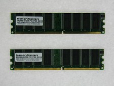 1GB (2X512MB) MEMORY FOR HP BUSINESS D330 MT D330 ST D338 D520 D530 D538 DC5000 picture