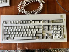 Vintage IBM Model M  Silver Badge 1988  (PN 1390131) Keyboard with cord picture