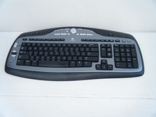 Logitech Cordless Wireless Internet Keyboard. Model MX300. No Dongle picture