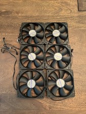 Lian Li 6 pack case fans 120mm black oem PC-08 / New picture