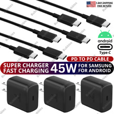 For Samsung Google Galaxy S22 45W Super Fast Charger Wall Adapter & Type C Cable picture