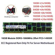 Samsung 16GB/32GB/64G PC3-14900R DDR3-1866MHz ECC REG RDIMM Server Ram 16 GB lot picture