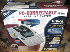 Brother P-Touch PT-2100, PC-CONNECTABLE LABELING SYSTEM Printer NEW picture