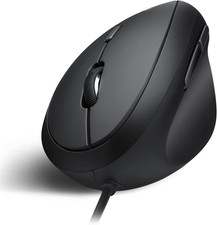 Perixx PERIMICE-519 Wired Ergonomic Vertical Mouse - Portable Small Design - 105 picture
