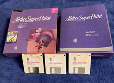 Vintage Aldus Super Paint v.3.0 for Mac; Boxed; 1991 picture