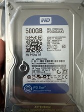 Western Digital 500GB,Internal,7200 RPM,3.5inch (WD5000AAKX) Hard Drive picture