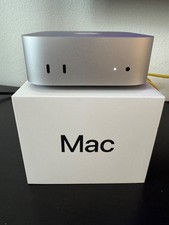 Apple Mac mini 2024 M4 16GB RAM 256GB SSD Silver Excellent Condition picture