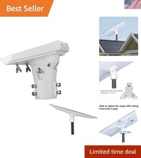 Weather-Resistant Starlink Mount for Optimal Signal - Fits 1-2 Inch Poles picture