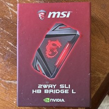 MSI 2WAY SLI HB BRIDGE L NVIDIA 2-Way SLI Bridge 2 Ports MPN MSI-N7SLI picture