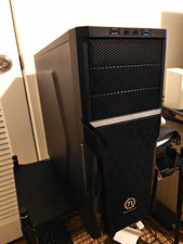 Thermaltake Tower Gaming PC RX 5700 XT 16GB DDR4 RAM 1tb NVMe SSD Black picture