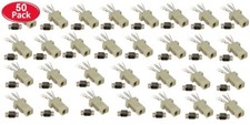 50 Pcs - DB9 Male to RJ45 Modular Extender Converter 8P8C Adapter Connector NEW picture