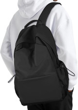 Laptop Backpack for Men Women Travel Fits 15.6 Inch Notebook, Black picture