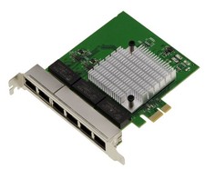 PCIe X1 Network Controller Card 6 Ports RJ45 Gigabit LAN Ethernet 10 100 1000 Mb picture