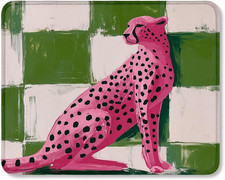 Hot Pink Leopard Cheetah Mouse Pad 9.5X7.9 In picture