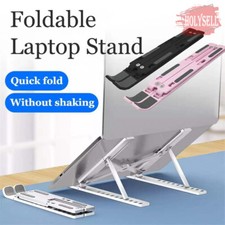 2 Pack Adjustable Laptop Stand Foldable Portable Riser for Notebook Tablet picture