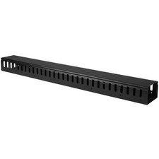 StarTech.com Vertical Cable Organizer with Finger Ducts - 20U - 3 ft. picture