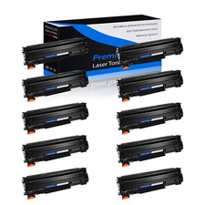 10PK Black Toner Cartridge for For Canon 126 CRG-126 CRG-128 Imageclass LBP6200d picture