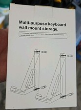 Universal wall mount for keyboard laptop tablet black picture