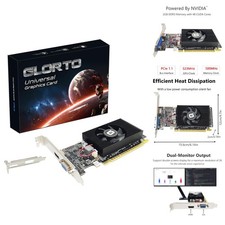 High-Performance GeForce GT 610 2GB GPU - Entry Level HDMI/VGA for Casual Gaming picture