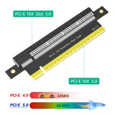 PCE-E 5.0 Protective Riser Card PCI-E 16X 5.0 PCI Express Riser Card Adapter picture