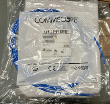 CommScope Uniprise Cat 6 Ethernet Patch Cable 10 ft Blue RJ-45 to RJ-45 picture