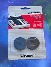 Porelon Universal Calculator Ribbon Model PR-483  Black Red Vintage 1995 USA picture