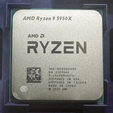 AMD Ryzen 9 R9-5950X 16-Core 32-Thread 3.4GHz-4.9GHz Socket AM4 Desktop Gaming picture