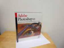 New Sealed 1999 Adobe Photoshop 5.5 For Mac, Macintosh.  Please READ. SOLD-AS-IS picture