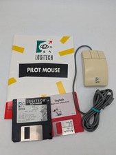 Logitech Pilot Mouse inc Instructions and Driver Disk + Utility Disk picture