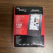 Augen The Book EBA701 7” Color eBook Reader WiFi 2GB Tested Working picture
