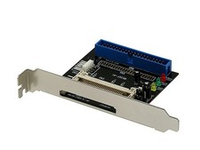 IDE to CompactFlash CF Adapter with Rear PCI Slot Bracket Vintage PC picture
