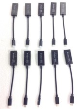 60x NEW Amber USB-C to DisplayPort Adapter Ultra HD 4k  W/ Port Cap, QTY FREESHP picture