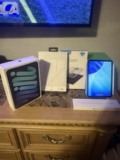 Apple iPad Mini A17 Pro 128GB, Wi-Fi, Space Gray with Case and Pencil Bundle picture