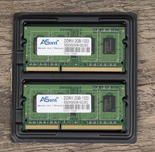 ASint 4GB (2x2GB) DDR3 1333MHz PC3-10600 Laptop Memory SSZ302G08-GDJEC picture