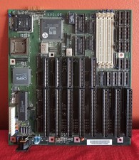 Vintage 386SX-20 Motherboard Intel NG80386SX-20 CPU ISA 386 CHIPS Dtk 1990s picture