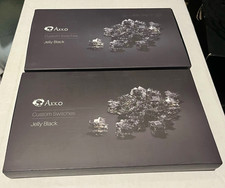 Akko CS Crystal Switch 90ct Jelly Black Mechanical Keyboard Switches - Black picture