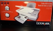NEW Lexmark X1270 Color All-In-One Printer Scanner Copier, Brand New picture